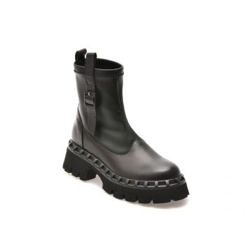 Ghete casual GRYXX negre, 208846, din piele naturala