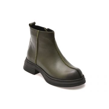Ghete casual GRYXX verzi, 2203695, din piele naturala