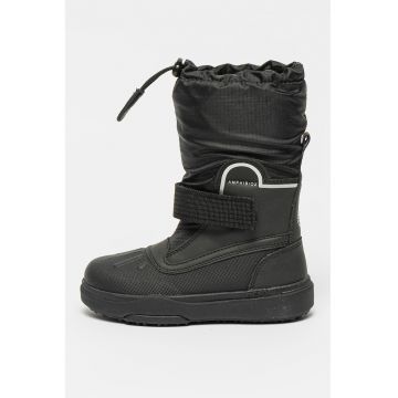 Cizme medii impermeabile cu snur