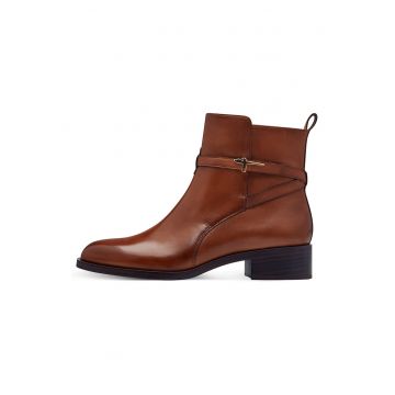 Ghete de piele - Maro cognac