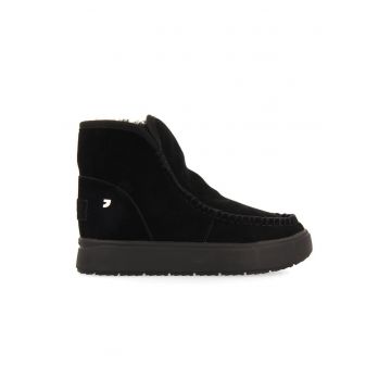 Ghete de piele intoarsa Vecses - Negru