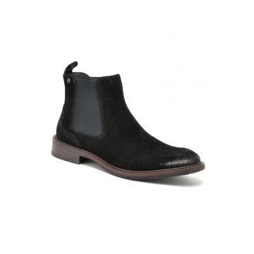 Ghete Chelsea de piele intoarsa