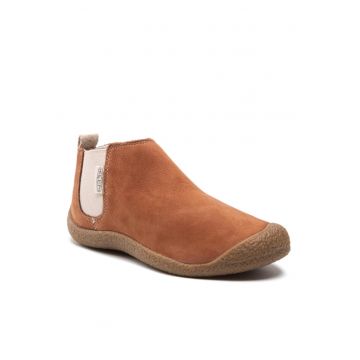 Ghete Chelsea dama -  301702726 - Maro - Piele naturala/Piele nabuc