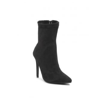 Botine dama -  301728320 - Textil - Negru