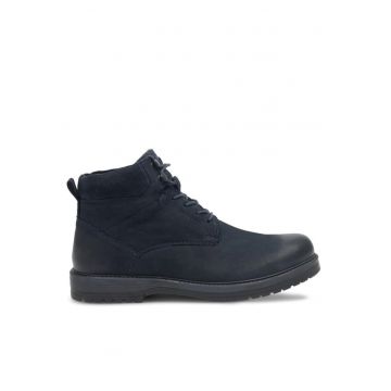 Ghete barbati -  590558818177445 - Piele naturala/Piele nabuc - Bleumarin