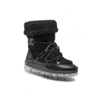 Ghete dama -  301515449 - Negru - Textil