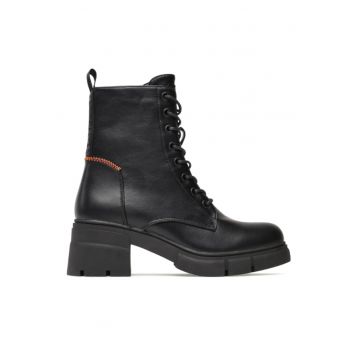 Ghete dama -  303347123 - Negru - Piele ecologica