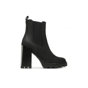 Botine dama -  30290692541 - Piele naturala/Piele nabuc - Negru
