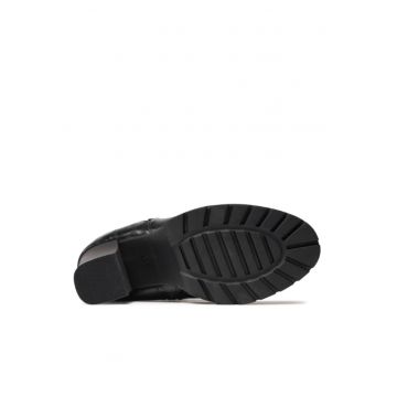 Ghete dama -  303347161 - Negru - Piele ecologica