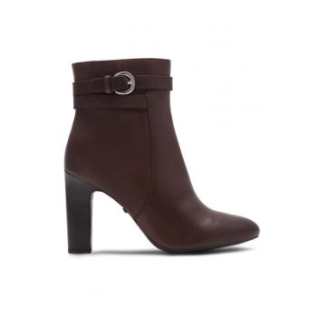 Botine dama -  590558800538438 - Piele naturala - Maro