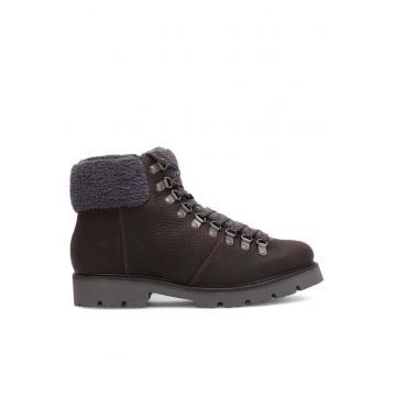 Ghete barbati -  590558823641241 - Piele naturala - Maro