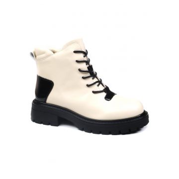 Ghete dama -.piele naturala - 7MJH50013B 52 N - Bej