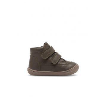 Ghete copii -  590559 - Piele naturala - Kaki