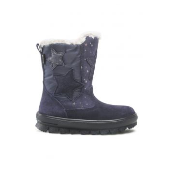 Botosei  301549024 - Piele naturala/Velur - Bleumarin
