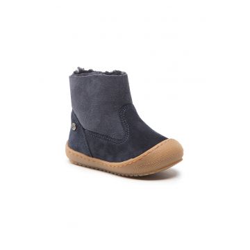 Ghete baieti -  301385974 - Albastru - Piele naturala/Piele intoarsa -