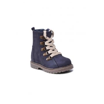 Ghete fete -  5904248171742 - Albastru - Piele naturala/Piele nabuc -