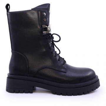 Ghete femei Luca di Gioia negre din piele  1158DG4838N