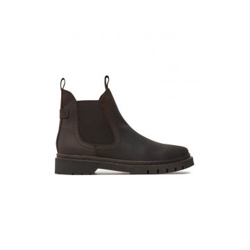 Ghete dama -  304121 - Piele naturala - Maro -
