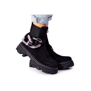 Ghete pentru femei -  BM129311 - Negru
