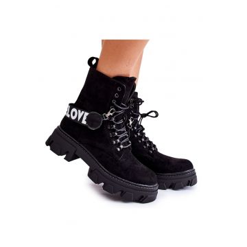 Ghete pentru femei -  BM182760 - Negru Ghete pentru femei -  BM182760 - Negru