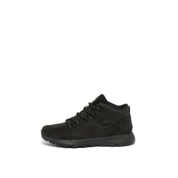 Ghete de piele nabuc si textil Sprint Trekker