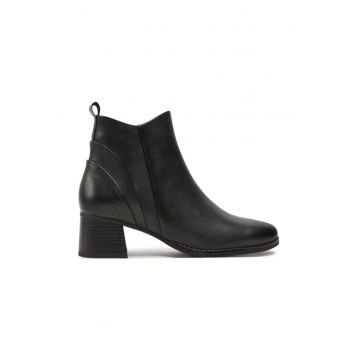 Botine dama -  304442 - Piele naturala - Verde