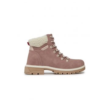Botine dama -  54615 - Piele ecologica - Roz