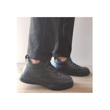 Ghete Casual Barbati  50019B 01-N Negre - Negru