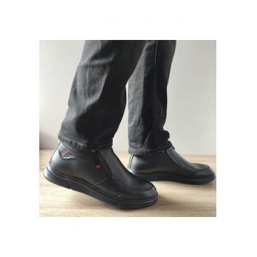 Ghete Casual Barbati  650011A 01-N Negre - Negru