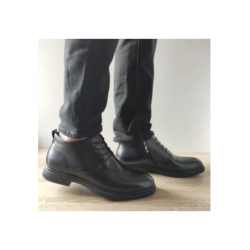Ghete Casual Barbati  650029A 01-N Negri - Negru