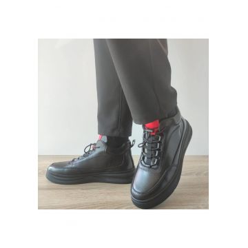 Ghete Casual Barbati  A310-1A Negre - Negru