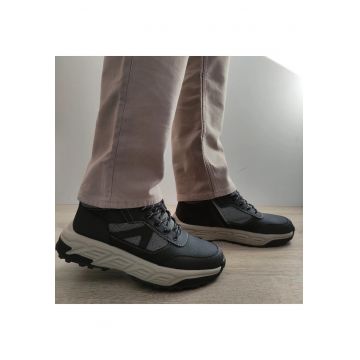 Ghete Casual Barbati  E3123 Negre - Black -