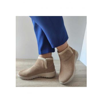 Ghete Casual Dama  144113 Tan - Beige