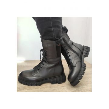 Ghete Casual Dama  21015 Negre - Negru