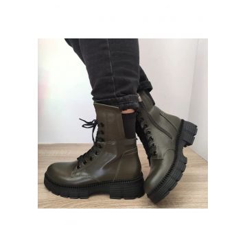 Ghete Casual Dama  23657 Verde Kaki - Kaki