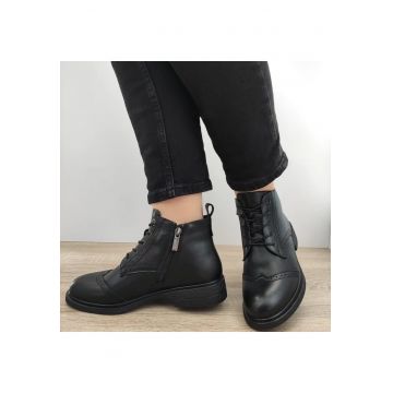 Ghete Casual Dama  550022A 01-N Negre - Negru