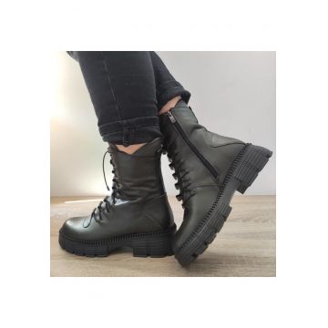 Ghete Casual Dama  5779 Verde Kaki - Kaki