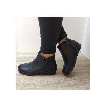 Ghete Casual Dama  C628 - Negru