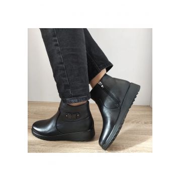 Ghete Casual Dama  C730 Negre - Negru