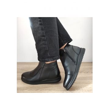 Ghete Casual Dama  F6-69 Negre - Negru