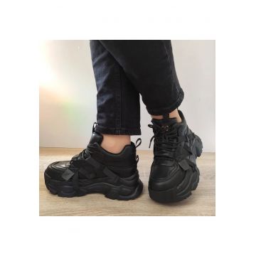 Ghete Casual Dama  H923-3 Negre - Black