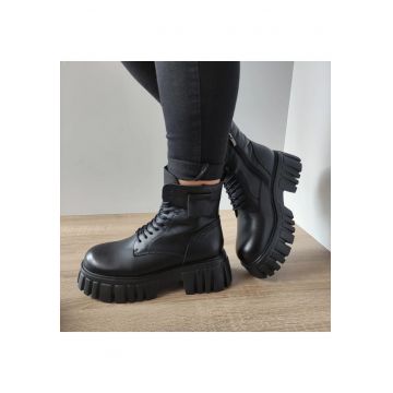 Ghete Casual Dama  Mx21078 - Negru Ghete Casual Dama  Mx21078 - Negru