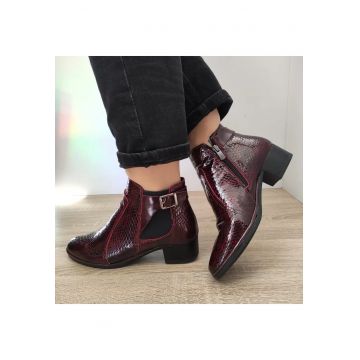 Ghete Elegante Dama  335 Bordo Croco - Bordo