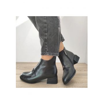 Ghete Elegante Dama  K21698-3Ba Negre - Negru