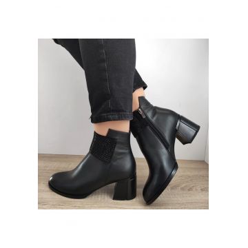 Ghete Elegante Dama  Qv00033B 01-N Negre - Negru