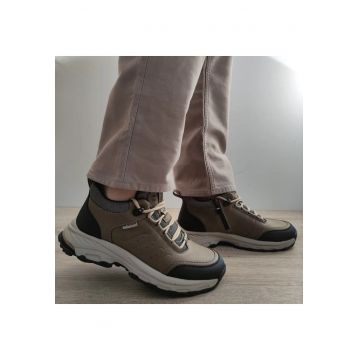 Ghete Casual Barbati  E3122 Kaki - Kaki