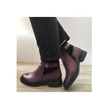 Ghete Casual Dama  31901 Burgundi - Burgundy