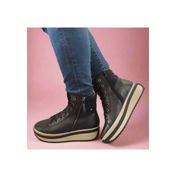 GHETE CASUAL DAMA  W0962-00 NEGRE