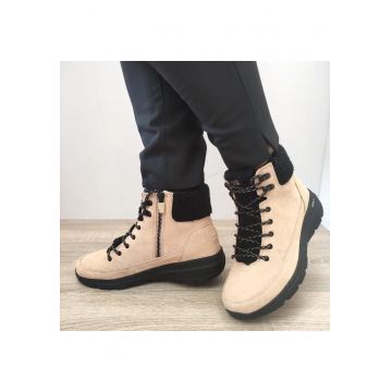 Ghete Casual Dama  16677 Ntbk - Beigefewcxg