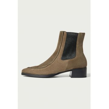 Ghete Chelsea de piele intoarsa
